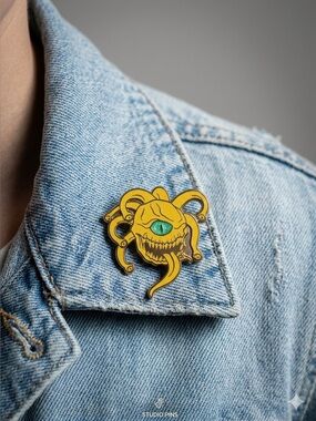 Sorcerer City Gazer Enamel Pin | Skybound Collectible Gamer Pin